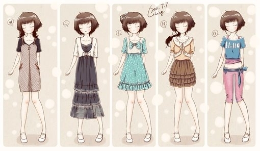 不要错过哟！各类动漫美女服装大赏(4) 篇 经典与奇幻的华服对决